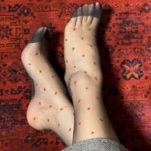 جورابشلواری شیشه ای خال خال